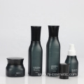 High-grade Cosmetic Gradient green Square glass bottles/jars with good price